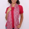 Tuch Baya - Rubin -Modekleidung 01 032210058501