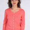 Strickjacke Carine - Peach -Modekleidung 01 032310009479