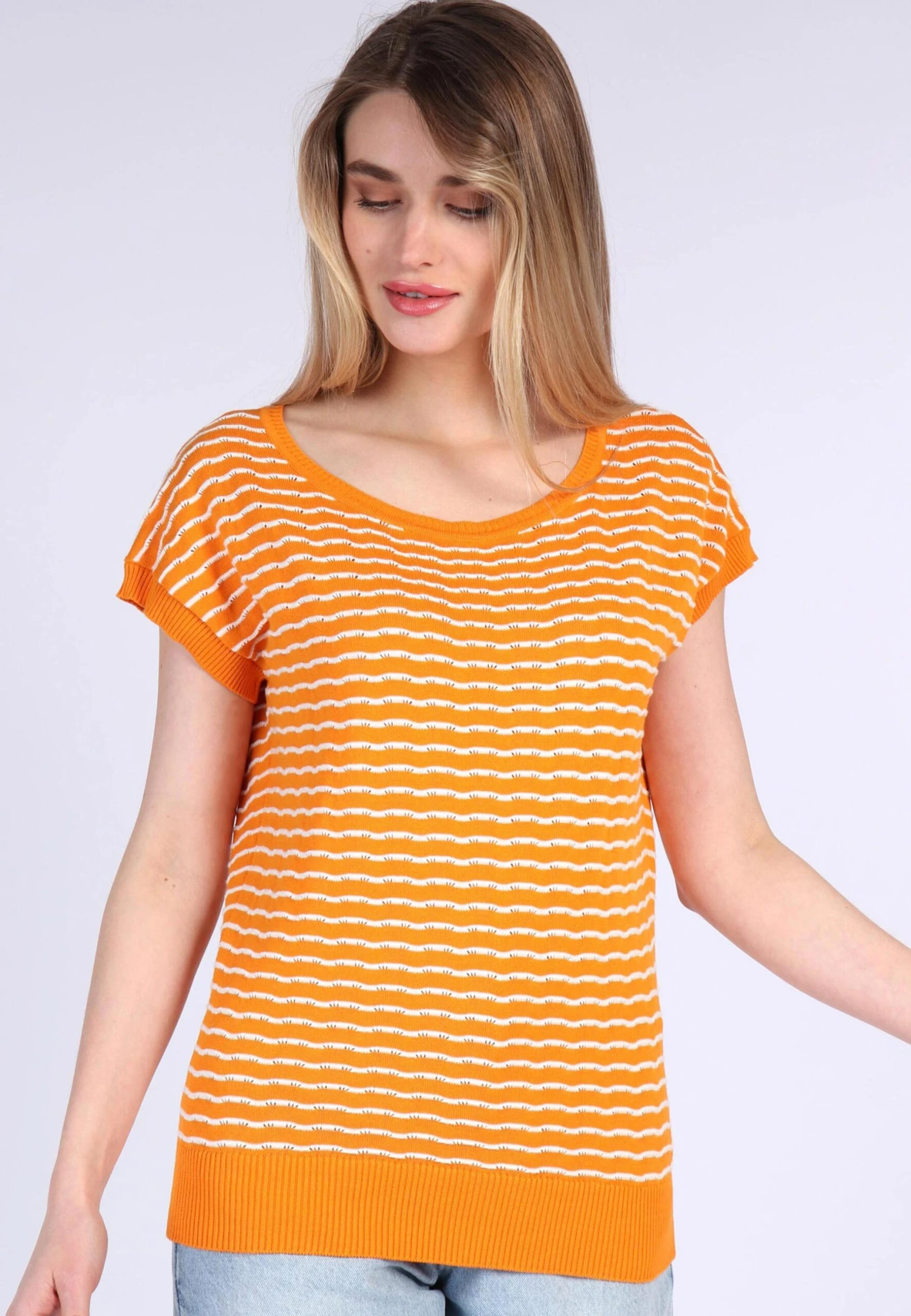 Strickshirt Aivy - Mango 3 Strickshirt Aivy - Mango
