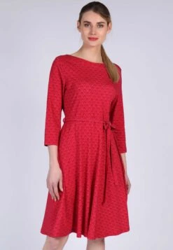 Kleid Charlette Spring Bow - Rubin