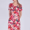 Kleid Jolie Summer Bouquet - Peach -Modekleidung 01 032310026479