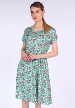 Kleid Eva Oriental Flower - Pool