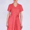 Kleid Clementine Diamond - Peach -Modekleidung 01 032310046479