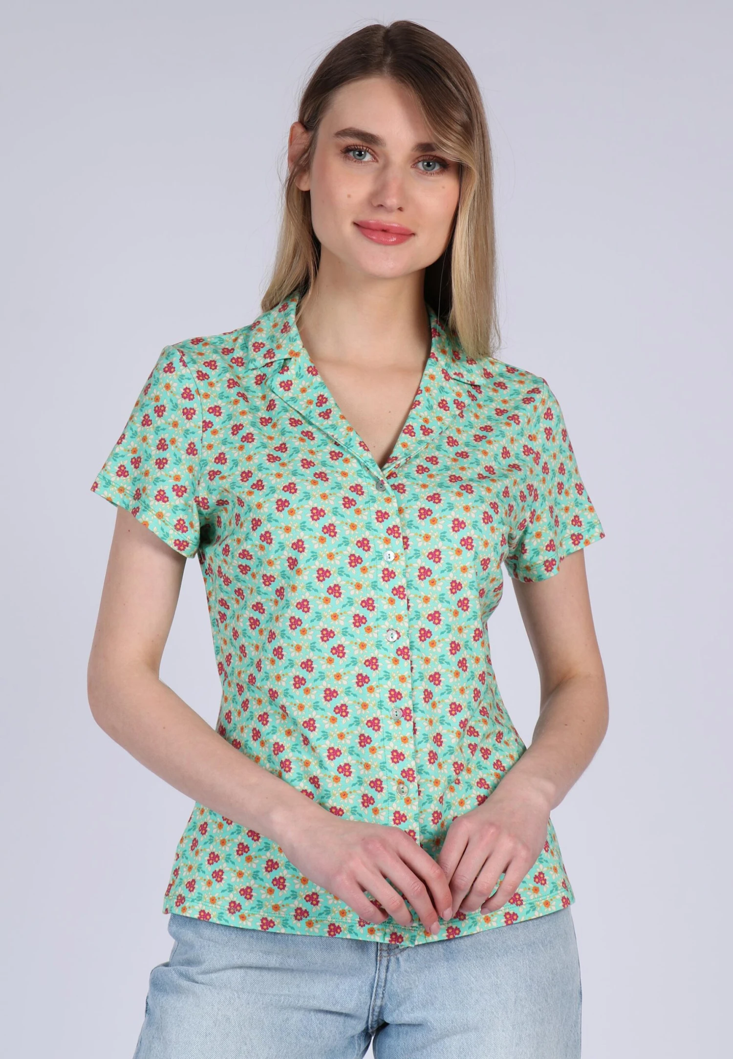 Bluse Celestina Little Flower - Pool 3 Bluse Celestina Little Flower - Pool