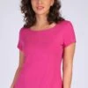 T-Shirt Tal - Magenta -Modekleidung 01 032310058483