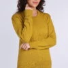 Strickpullover Alba - Dark Yellow -Modekleidung 01 032320050114