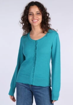 Modekleidung 20 Strickjacke Manon - Sapphire