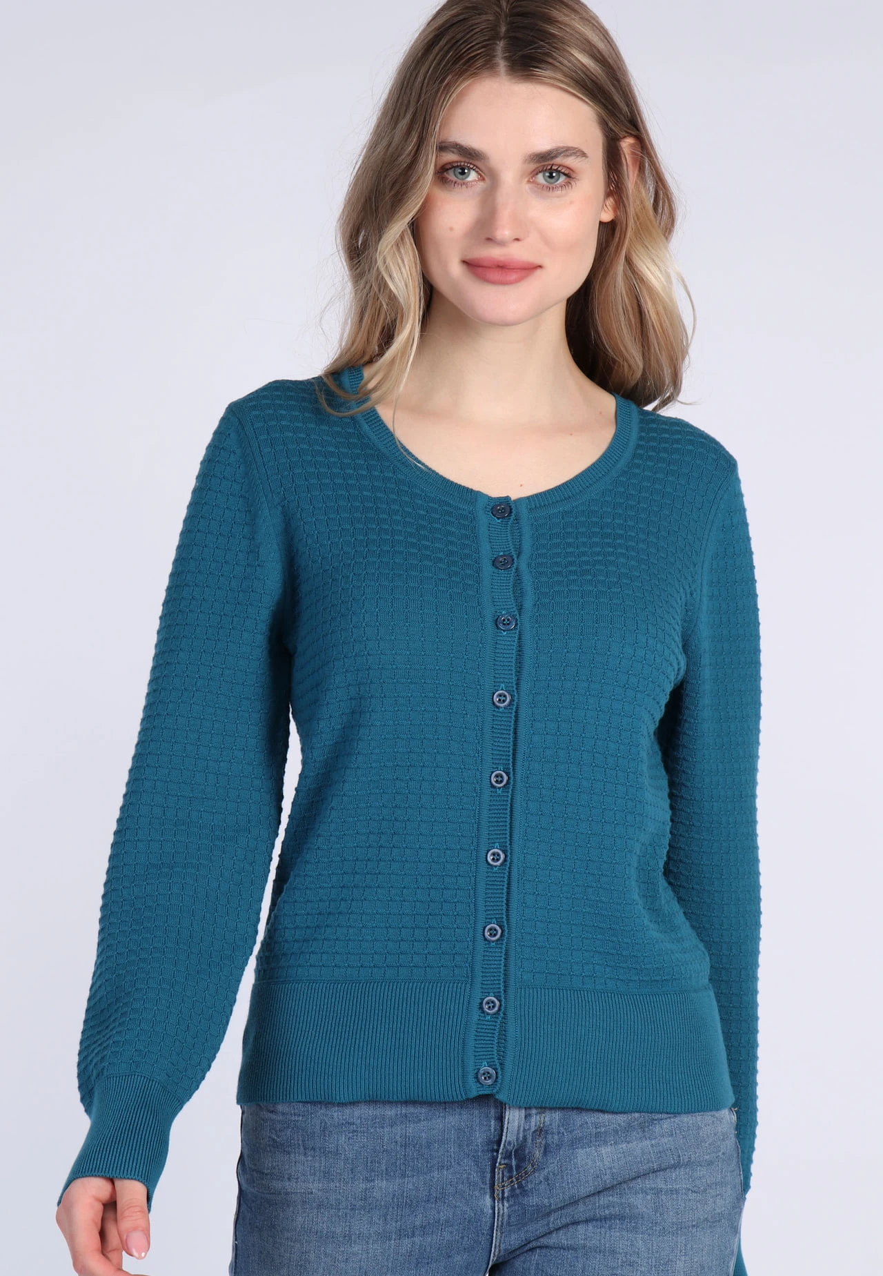 Strickjacke Manon - Deep Ocean 3 Strickjacke Manon - Deep Ocean