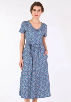 Kleid Ise Flower Parade - Royal Blue