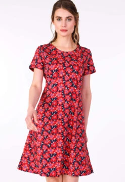 Kleid Jolie Poppy Field - Navy