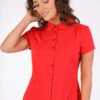 Bluse Andyra Solid - Poppy -Modekleidung 01 032410036489