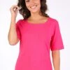 T-Shirt Constantina Solid - Flamingo 1 T-Shirt Constantina Solid - Flamingo -Modekleidung 01 032410037507