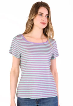 T-Shirt Tal Stripe - Fresh Mint