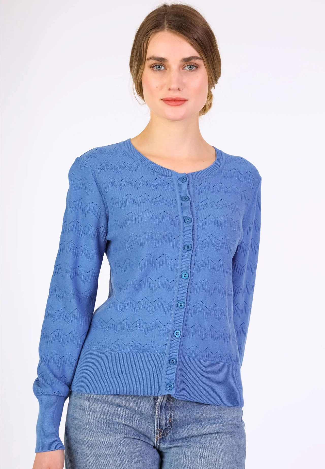 Strickjacke Manon - Royal Blue 3 Strickjacke Manon - Royal Blue