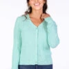 Strickjacke Carlotte - Fresh Mint -Modekleidung 01 032410047264