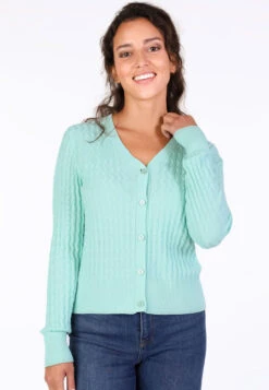 Strickjacke Carlotte - Fresh Mint