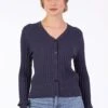 Strickjacke Carlotte - Navy -Modekleidung 01 032410047311