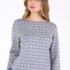Strickpullover Camilla- Royal Blue -Modekleidung 01 032410050282