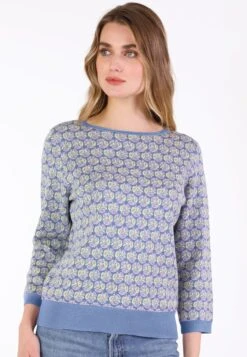 Strickpullover Camilla- Royal Blue