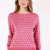 Strickpullover Camilla- Flamingo -Modekleidung 01 032410050507