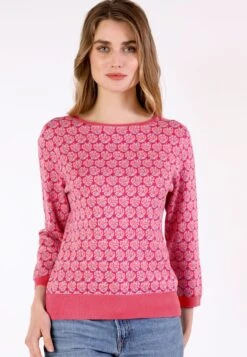 Strickpullover Camilla- Flamingo