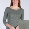 Langarmshirt Pipitta - Thyme -Modekleidung 01 062320002217