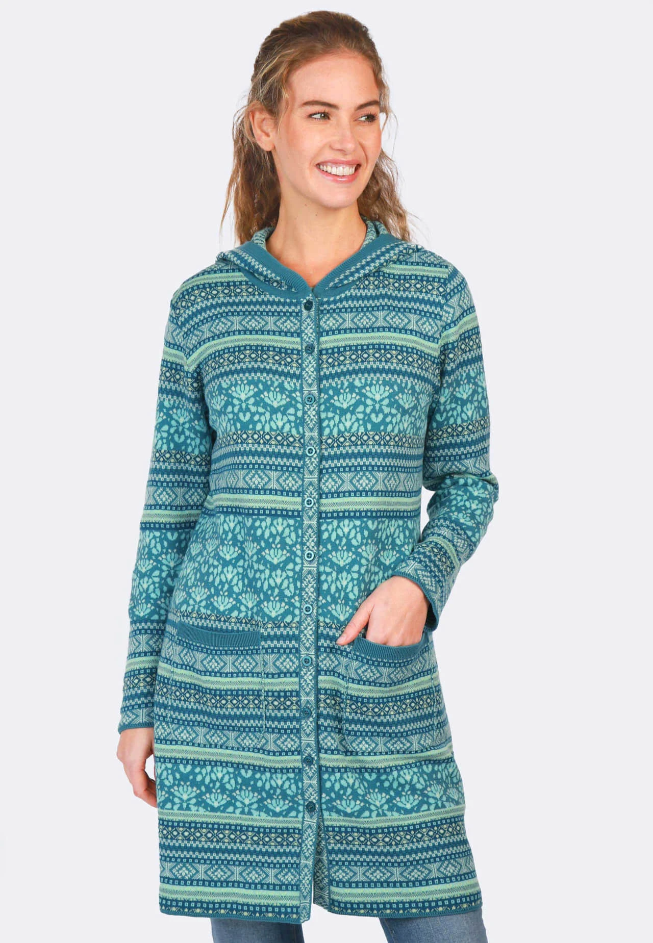 Strickmantel Jordis Garland - Peace 3 Strickmantel Jordis Garland - Peace