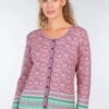 Strickjacke Renee Garland - Lavender -Modekleidung 01 062410002540