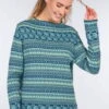 Strickpullover Sofia Rose - Deep Ocean