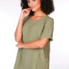 Tunika Jeike - Olive -Modekleidung 01 082410016204