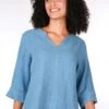 Bluse Emina - Swedish Blue -Modekleidung 01 082410017312