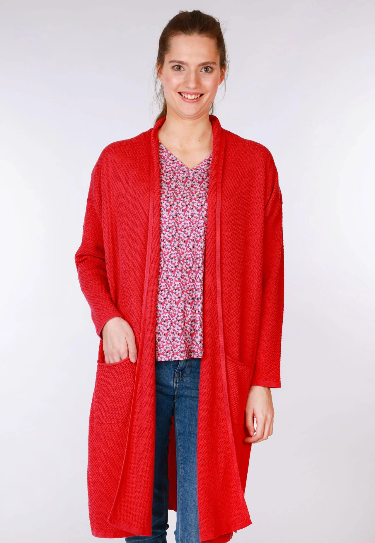 Strickjacke Ilka - Pink 3 Strickjacke Ilka - Pink