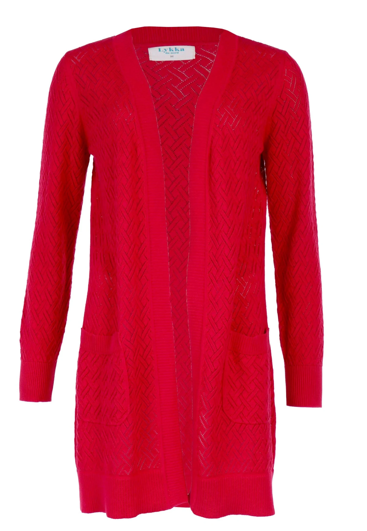 Strickmantel Viola - Rubin 4 Strickmantel Viola - Rubin – Bild 2