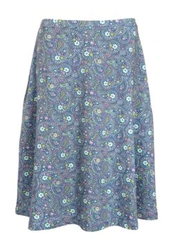 Rock Liska Flower Paisley - Royal Blue -Modekleidung 02 032410008282