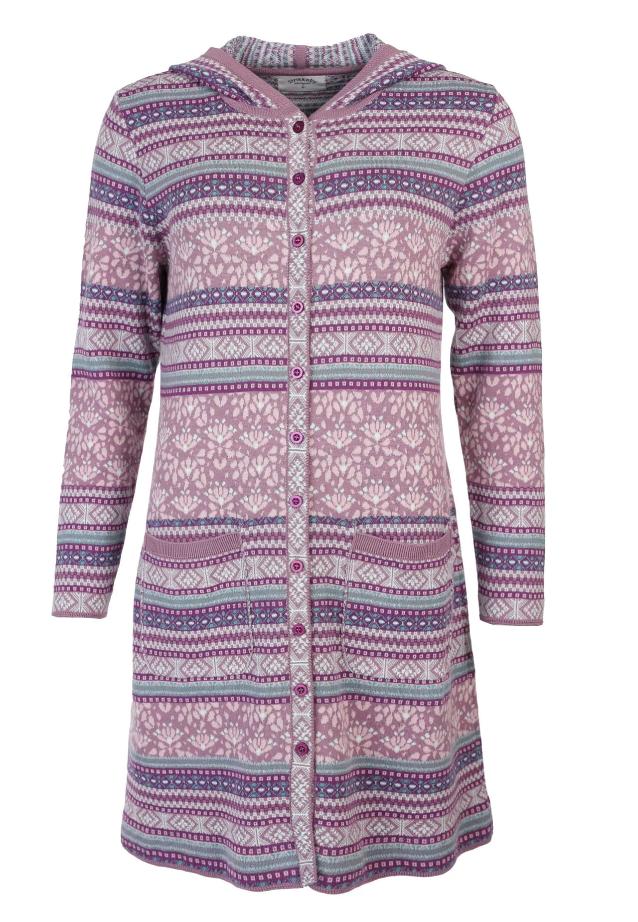 Strickmantel Jordis Garland - Lavender 4 Strickmantel Jordis Garland - Lavender – Bild 2