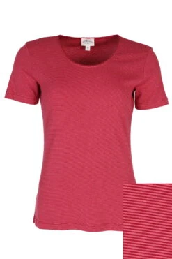 T-Shirt Sarina - Rubin -Modekleidung 02 062410017501