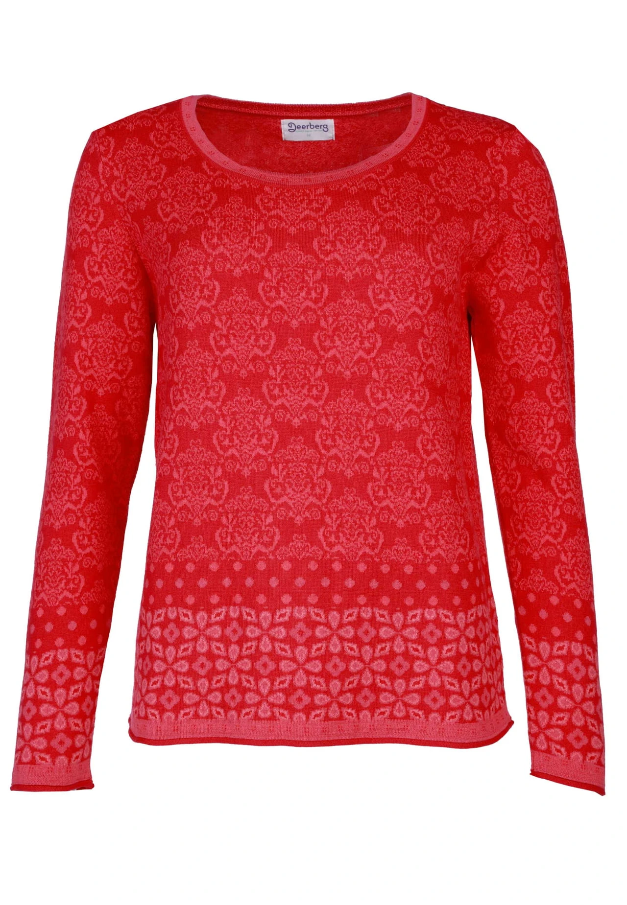 Strickpullover Annegret - Rubin 4 Strickpullover Annegret - Rubin – Bild 2