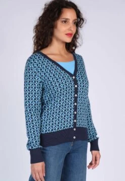 Strickjacke Tatume - Navy -Modekleidung 03 032310007311