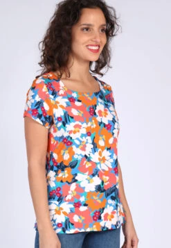 T-Shirt Tal Summer Bouquet - Riviera -Modekleidung 03 032310028326