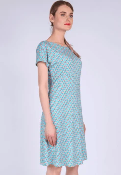 Kleid Meghan Spring Feather - Riviera -Modekleidung 03 032310030326