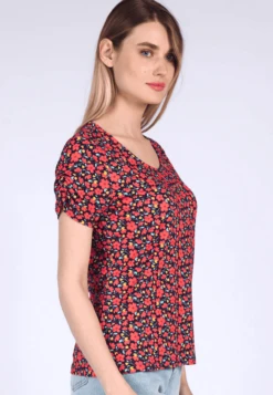 T-Shirt Elies Sweet Jasmine - Peach -Modekleidung 03 032310038479