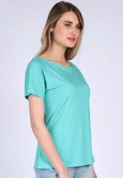 T-Shirt Zoe Diamond - Pool -Modekleidung 03 032310049262