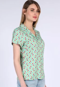 Bluse Celestina Little Flower - Pool 11 Bluse Celestina Little Flower - Pool -Modekleidung 03 032310054262