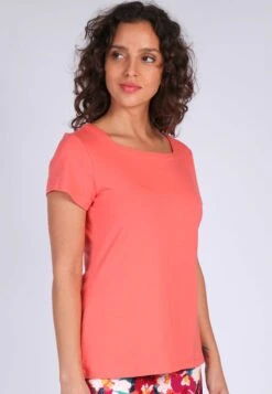 T-Shirt Tal - Peach -Modekleidung 03 032310058479