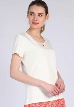 T-Shirt Vicky - Ivory 11 T-Shirt Vicky - Ivory -Modekleidung 03 032310059100
