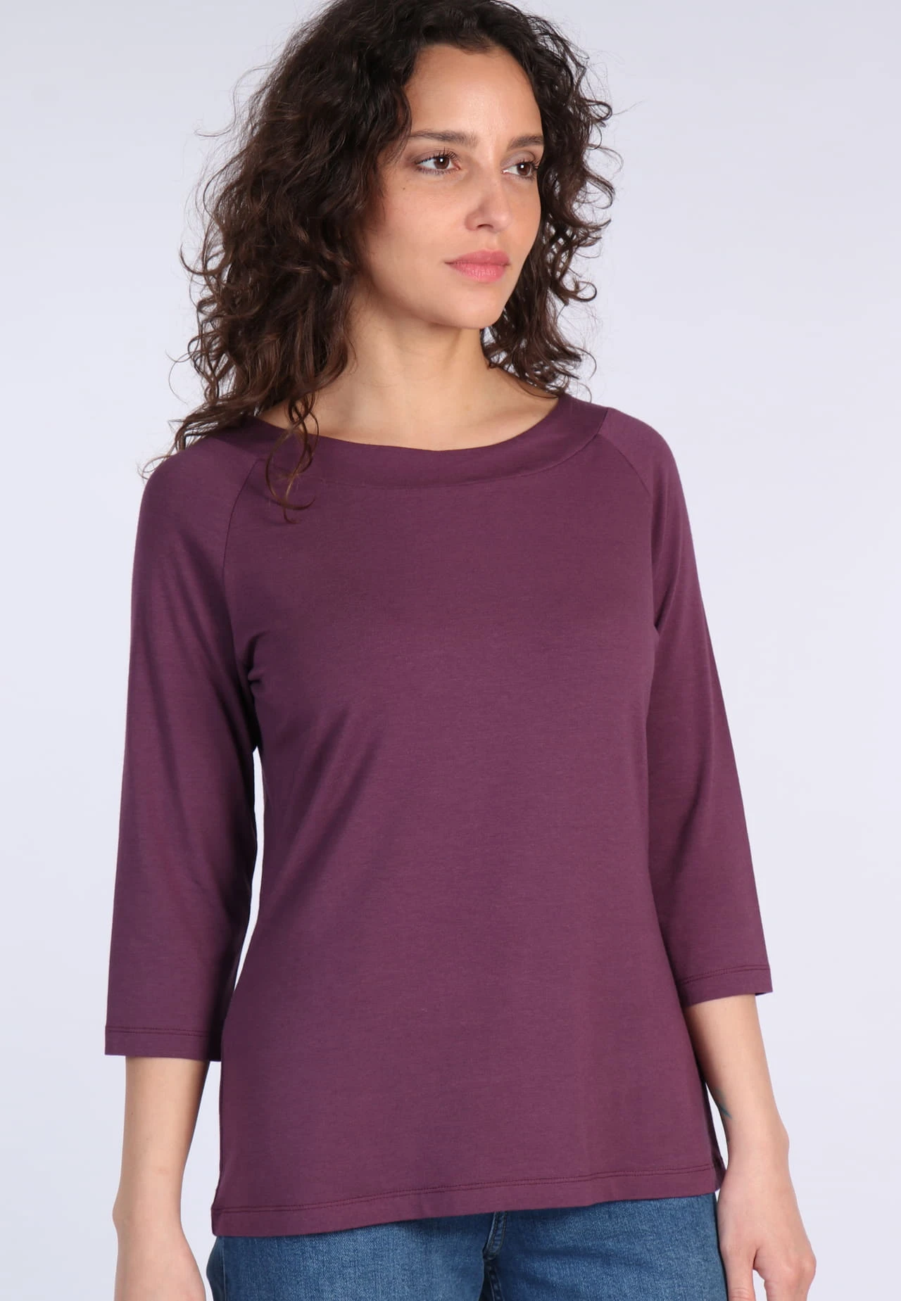 Shirt Zoa - Plum 5 Shirt Zoa - Plum – Bild 3