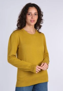 Strickpullover Alba - Dark Yellow -Modekleidung 03 032320050114
