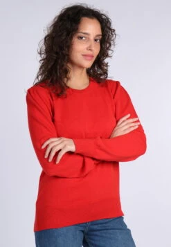 Strickpullover Alba - Burnt Orange -Modekleidung 03 032320050530