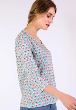 Shirt Penelope Flower Balloon - Ivory -Modekleidung 03 032410003100