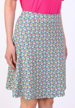 Rock Siana Flower Balloon - Royal Blue -Modekleidung 03 032410004282